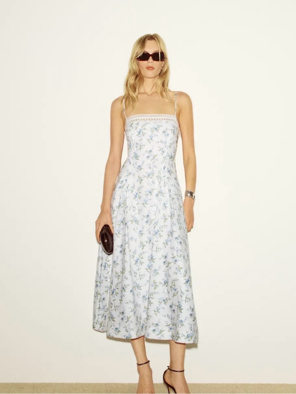 Reformation Pomona Linen Dress